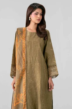 3 Piece - Embroidered Suit - PE26-120