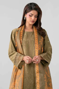3 Piece - Embroidered Suit - PE26-120
