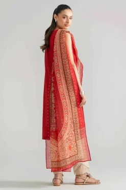 2 Piece - Embroidered Suit - PE26-128