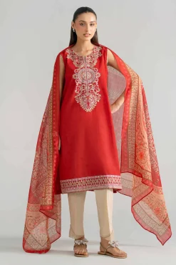 2 Piece - Embroidered Suit - PE26-128