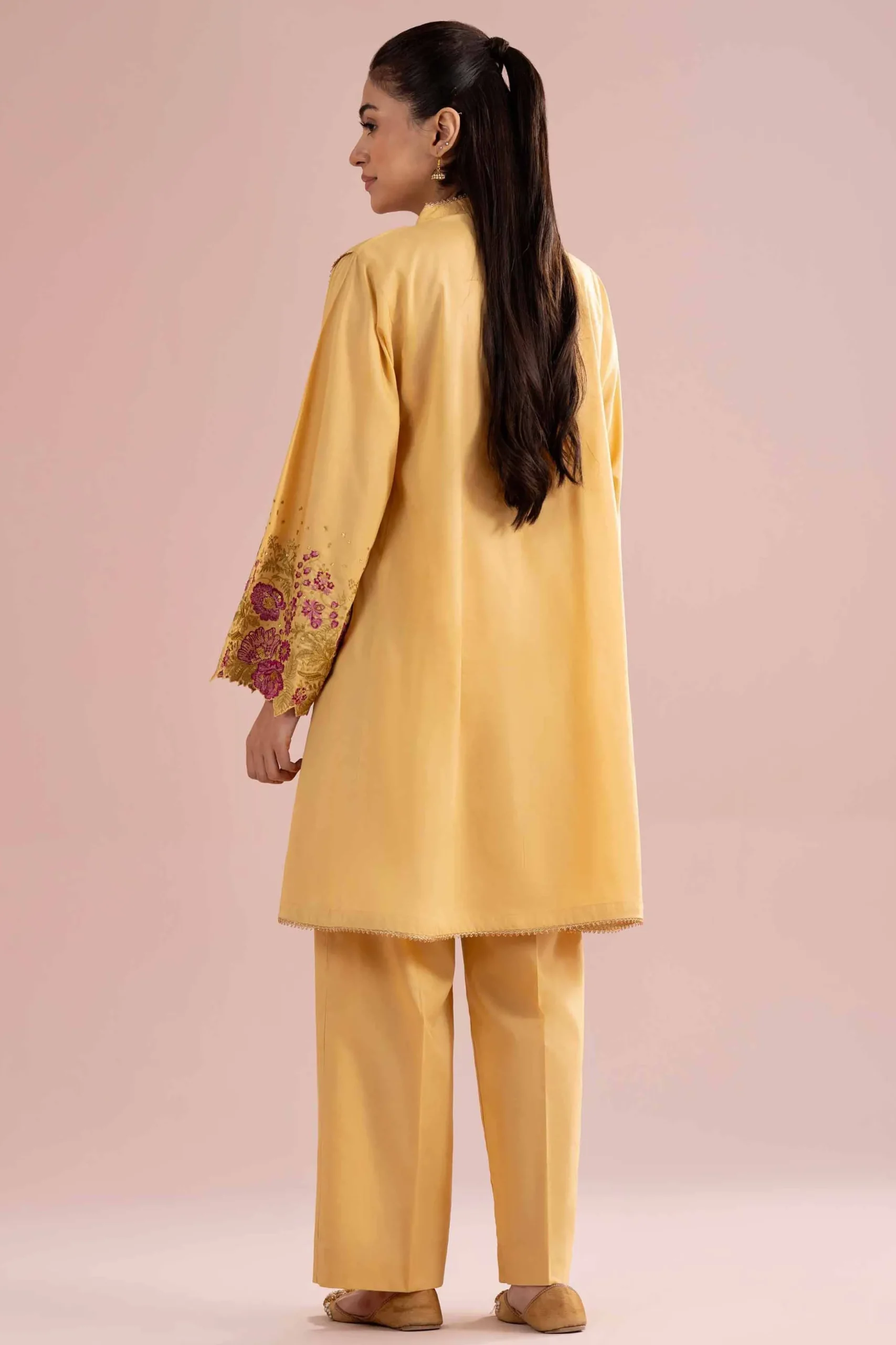2 Piece - Embroidered Suit - PE26-241