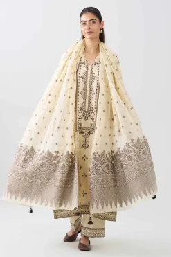 3 Piece - Embroidered Suit - PE26-71