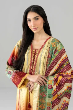 2 Piece - Embroidered Suit - PE26-134