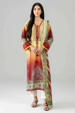 2 Piece - Embroidered Suit - PE26-134