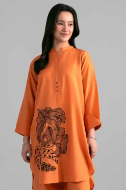 2 Piece - Embroidered Suit - PE26-394