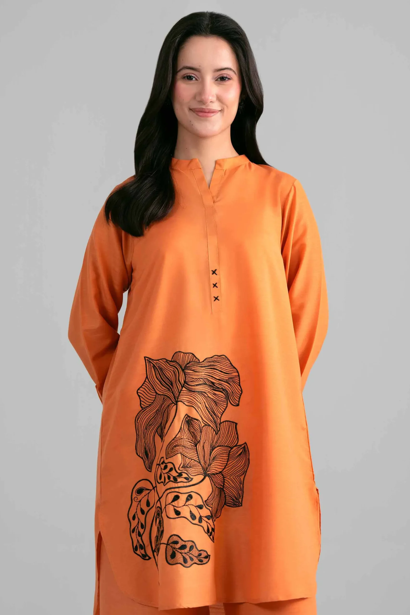 2 Piece - Embroidered Suit - PE26-394
