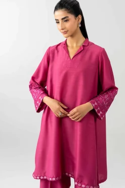 2 Piece - Embroidered Suit - PE26-405