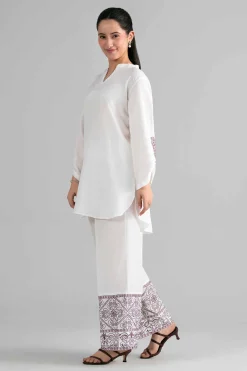 2 Piece - Embroidered Suit - PE26-407