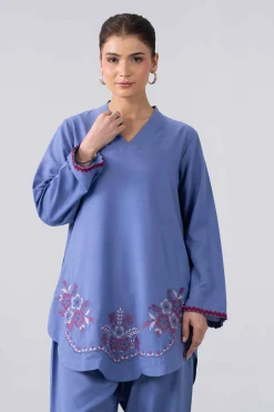2 Piece - Embroidered Suit - PE26-410