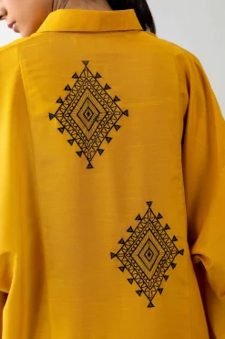 2 Piece - Embroidered Suit - PE26-411