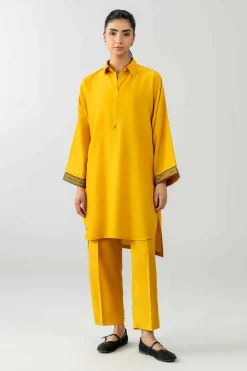 2 Piece - Embroidered Suit - PE26-411