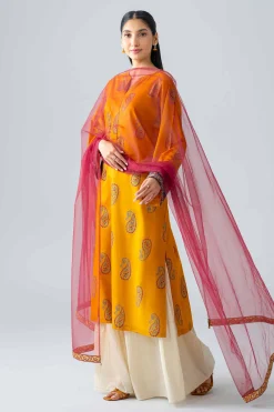 2 Piece - Embroidered Suit - PE26-438