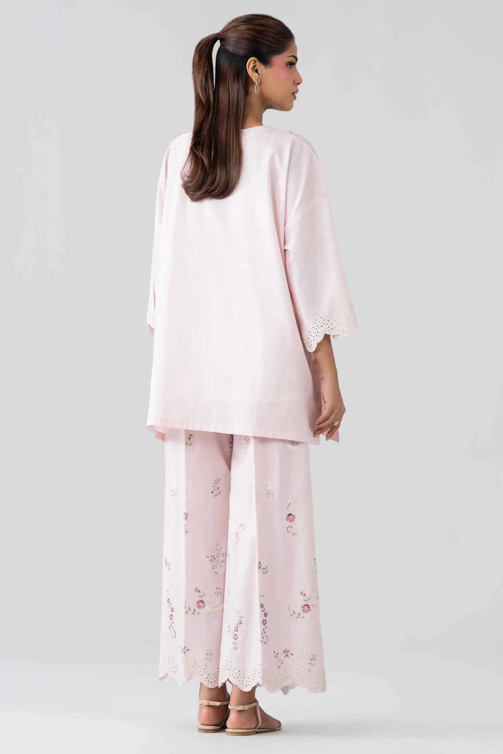 2 Piece - Embroidered Suit - PE26-453