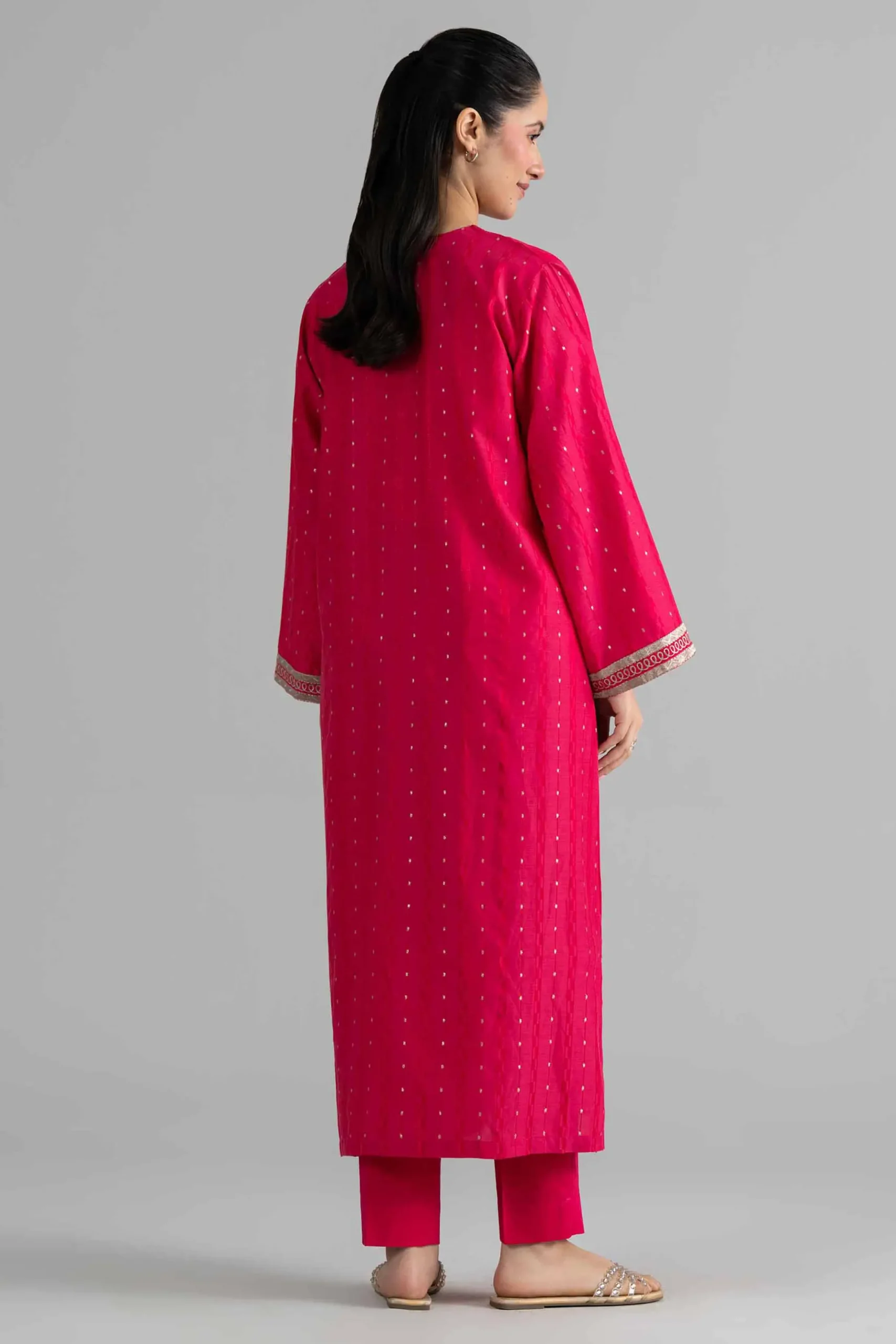 2 Piece - Embroidered Suit - PE26-460