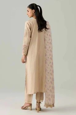 3 Piece - Embroidered Suit - PE26-117