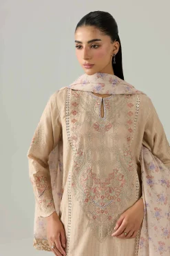 3 Piece - Embroidered Suit - PE26-117