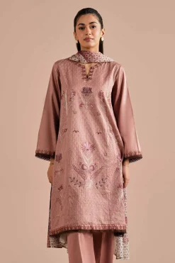 3 Piece - Embroidered Suit - PE26-61