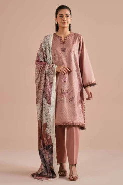 3 Piece - Embroidered Suit - PE26-61