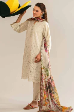 3 Piece - Embroidered Suit - PE26-288