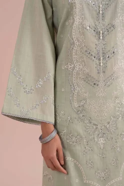 3 Piece - Embroidered Suit - PE26-316