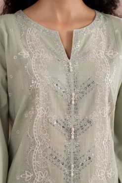 3 Piece - Embroidered Suit - PE26-316