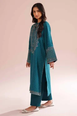2 Piece - Embroidered Suit - PE26-56