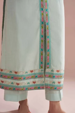 3 Piece - Embroidered Suit - PE26-324