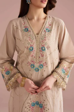2 Piece - Embroidered Suit - PE26-55