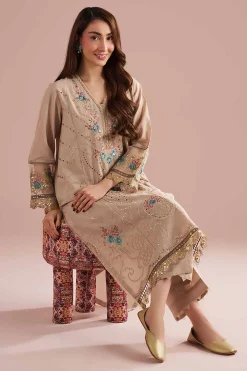 2 Piece - Embroidered Suit - PE26-55