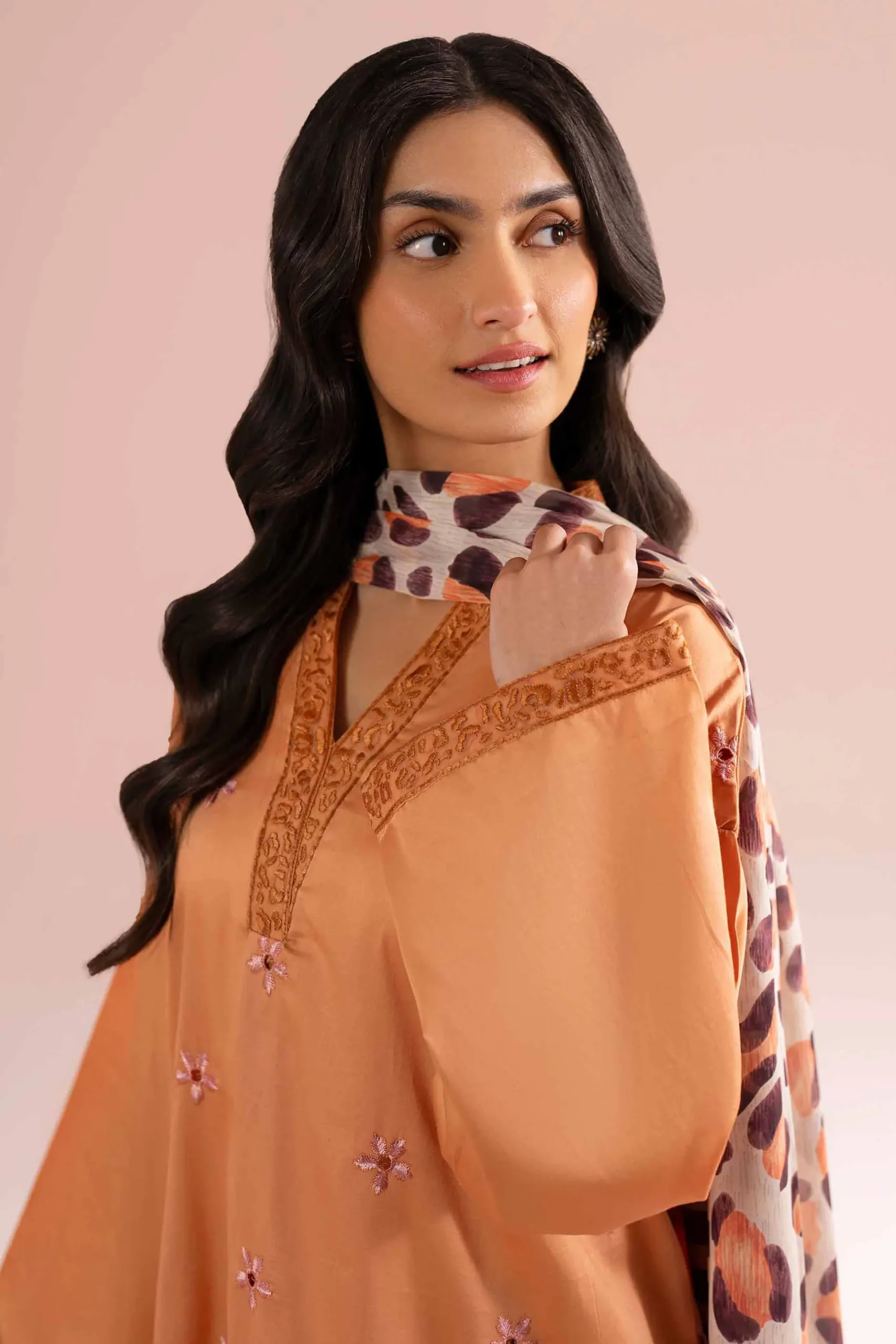 3 Piece - Embroidered Suit - PE26-62