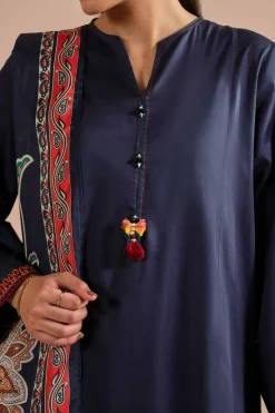 3 Piece - Embroidered Suit - PE26-65