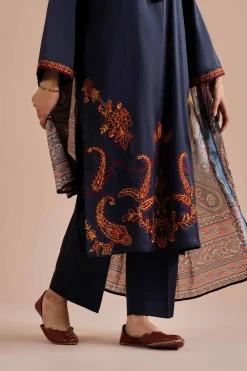 3 Piece - Embroidered Suit - PE26-65