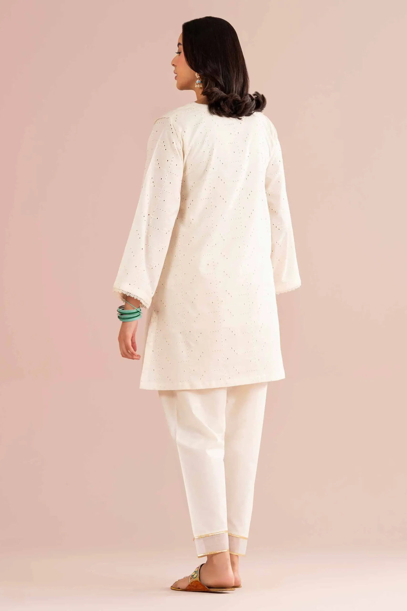 2 Piece - Embroidered Suit - PE26-472