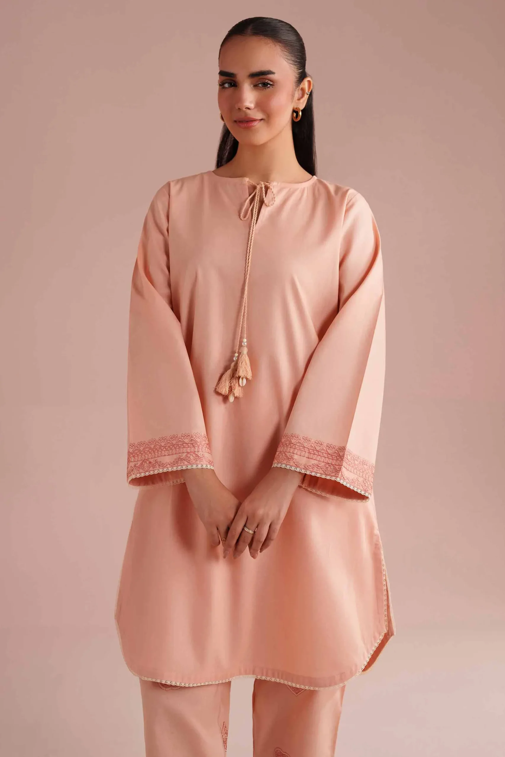 2 Piece - Embroidered Suit - PE26-150