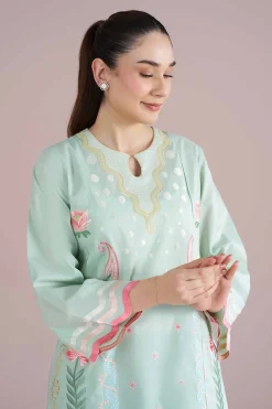 2 Piece - Embroidered Suit - PE26-235