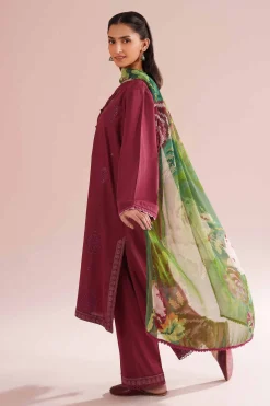 3 Piece - Embroidered Suit - PE26-66