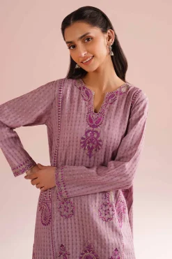 2 Piece - Embroidered Suit - PE26-58