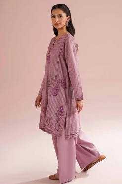 2 Piece - Embroidered Suit - PE26-58