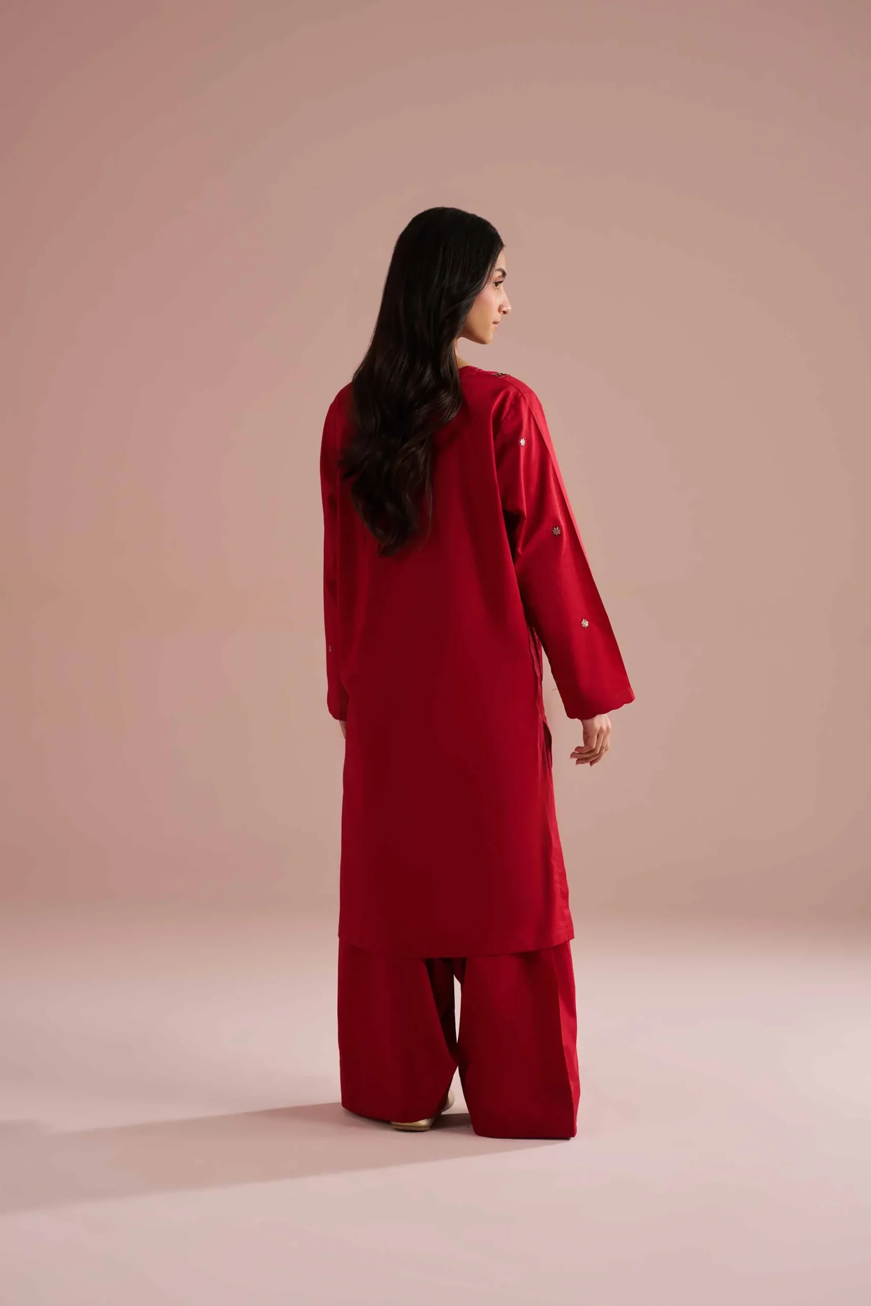 2 Piece - Embroidered Suit - PE26-237