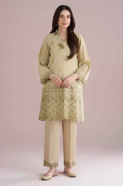 2 Piece - Embroidered Suit - PE26-233