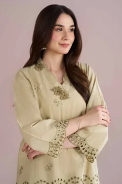 2 Piece - Embroidered Suit - PE26-233