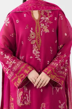 3 Piece - Embroidered Suit - PFE26-34