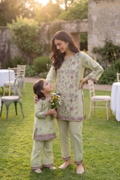 2 Piece - Embroidered Suit - PMD26-17 M
