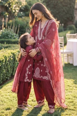 3 Piece - Embroidered Suit - PMD26-34 M