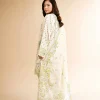 3 Piece - Flatbed Paste Embroidered Suit - 42501660