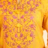 3 Piece - Flatbed Paste Embroidered Suit - 42501661