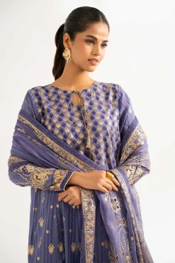 3 Piece - Foil Printed Suit - 42501908