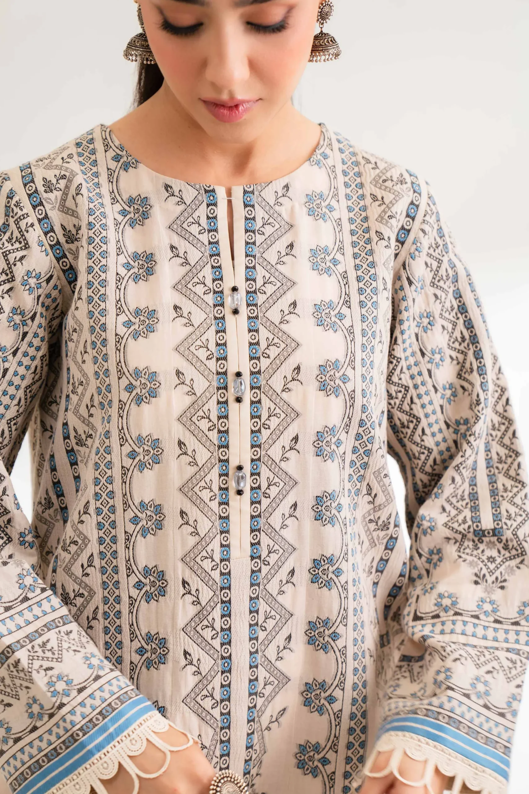 2 Piece - Jacquard Suit - 42501805