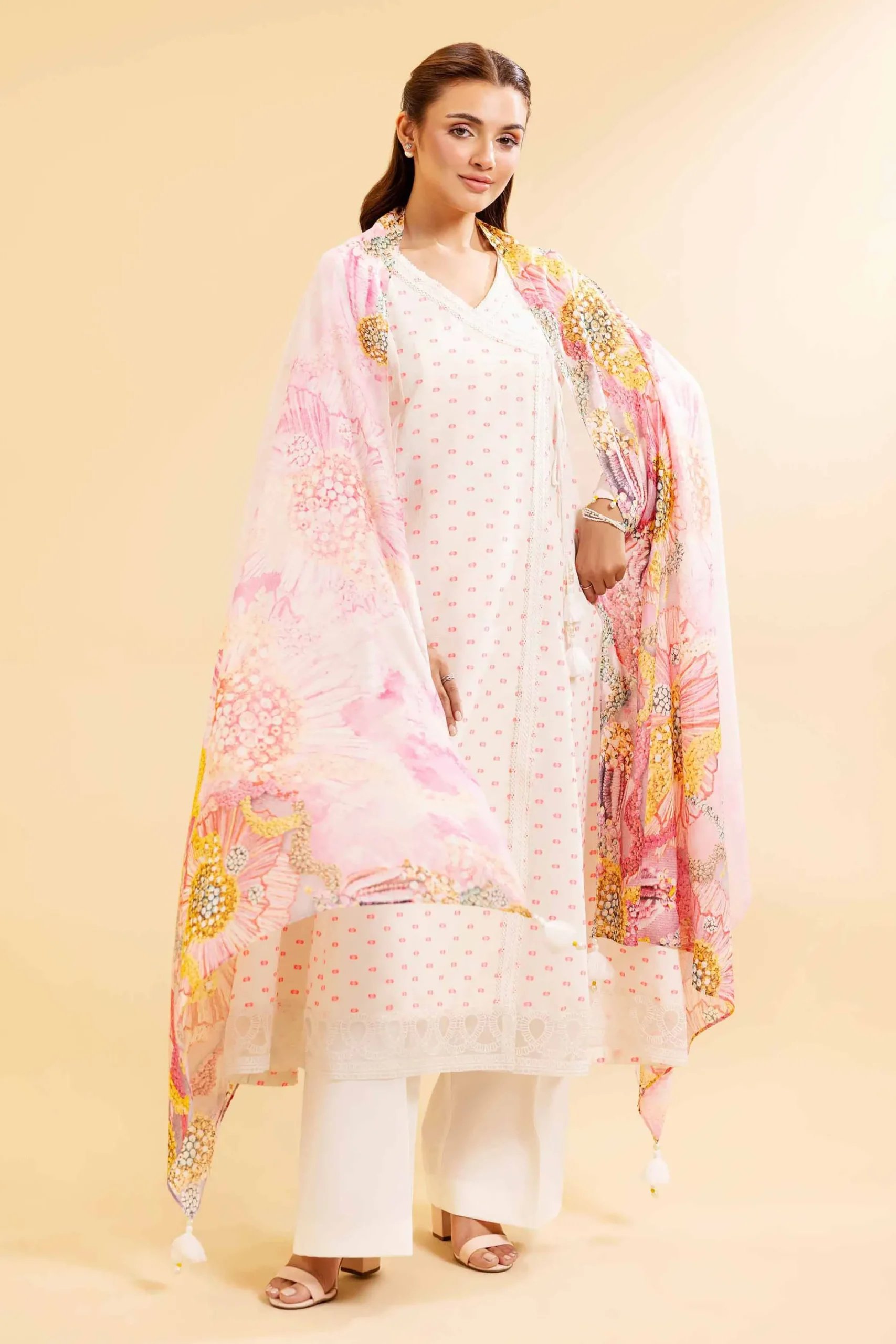 3 Piece - Jacquard Suit - 42501114