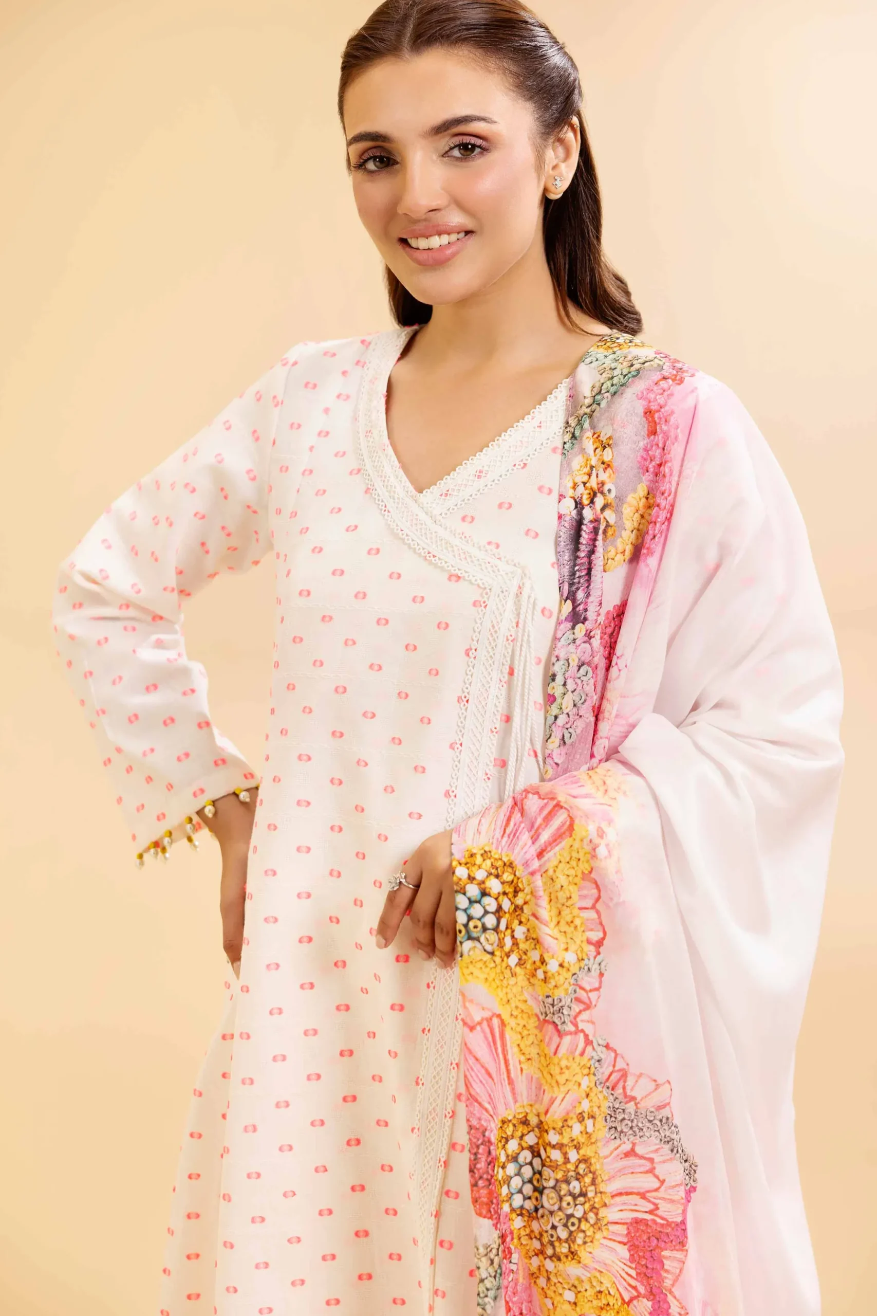 3 Piece - Jacquard Suit - 42501114